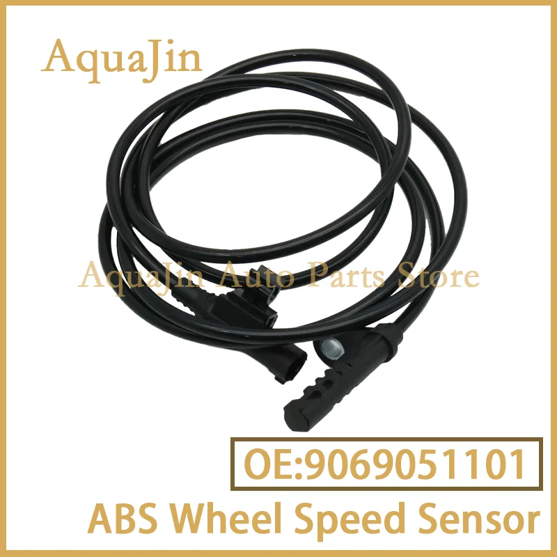 

9069051101 Датчик скорости заднего правого автомобиля ABS колеса для Mercedes Benz Sprinter 3500 2013 ~ 2018 2014 2015 2016 2017 Подходит для OE Auto Car