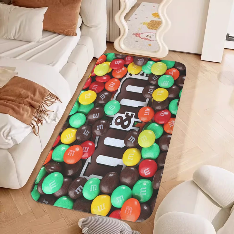 Rug for Bedroom M&M‘s Custom Doormat Entrance Door Living Room Bathroom Foot Mat Kitchen Entryway Corridor Carpet Anti Slip