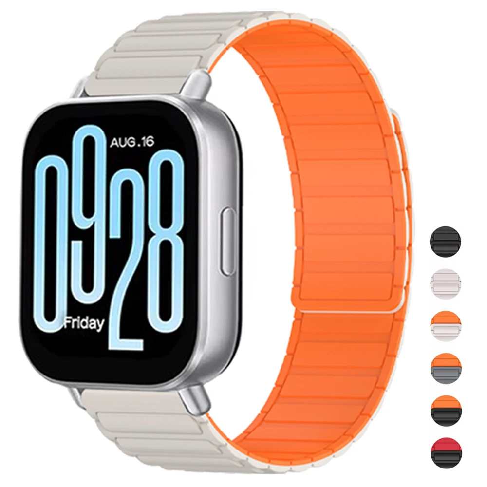 22mm Magnetic Strap For Redmi Watch 5 Watchband Bracelet For Redmi Watch 5 Active/Lite Sports Wrist Belt Correa for Mi Watch S4