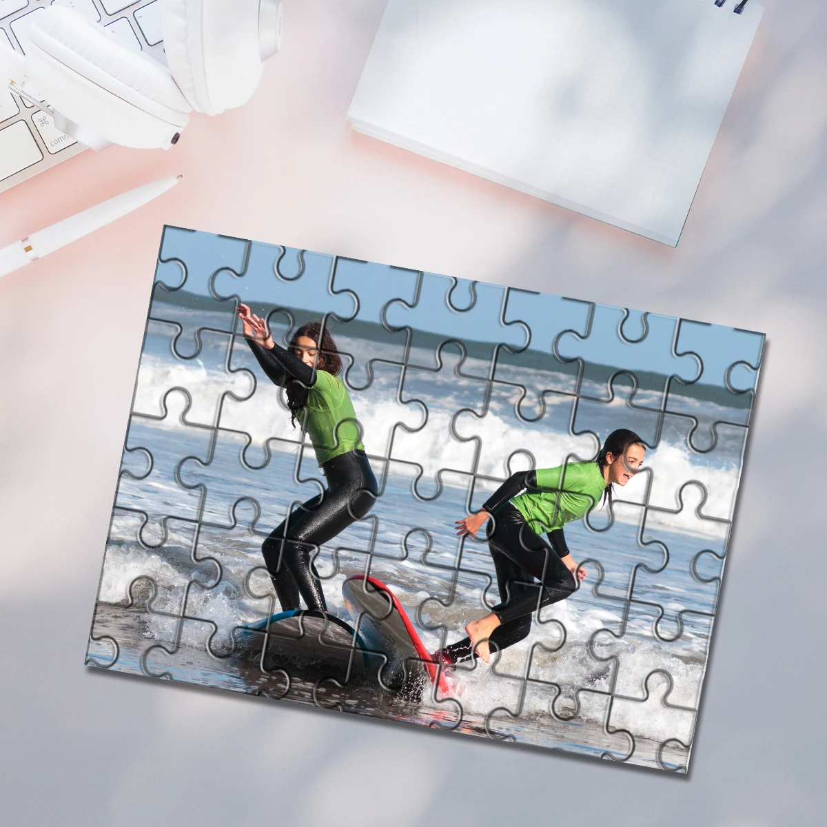 35/300/500/1000pcs Personalized Custom Photo Puzzle photo Couple Custom photo puzzle