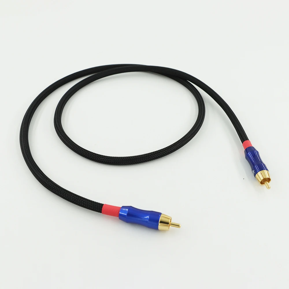 Japan Carare L-4E6S coaxial cable 75 Europe digital signal cable, audiophile audio cable, subwoofer cable