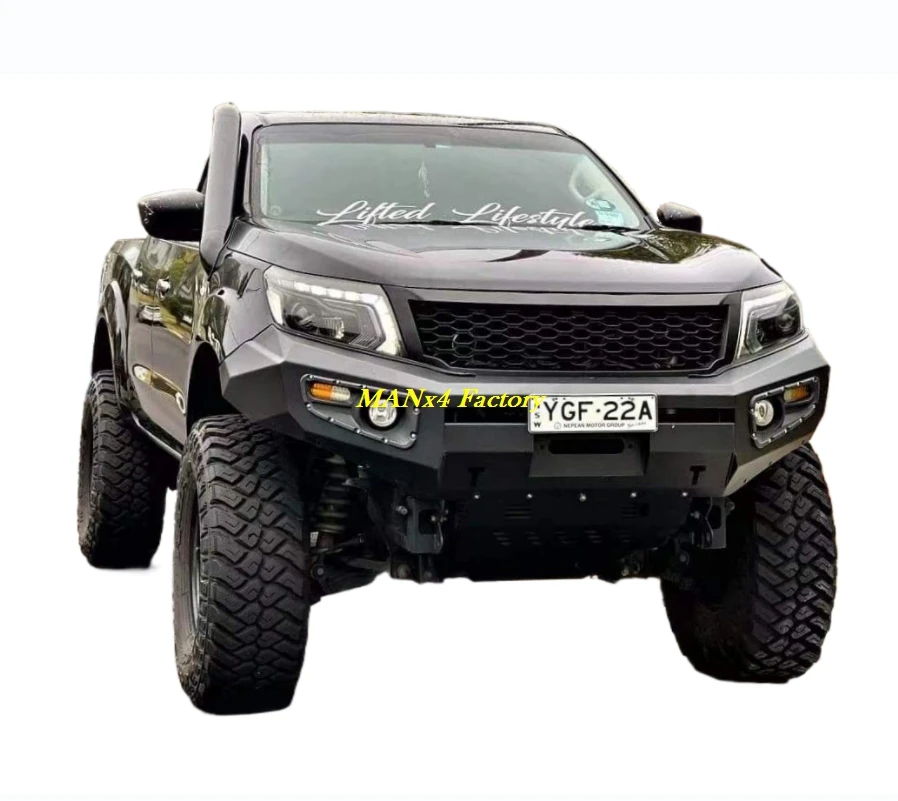 High Quality Front Bumper Steel Bull Bar For Navara Np300 D23 14-21