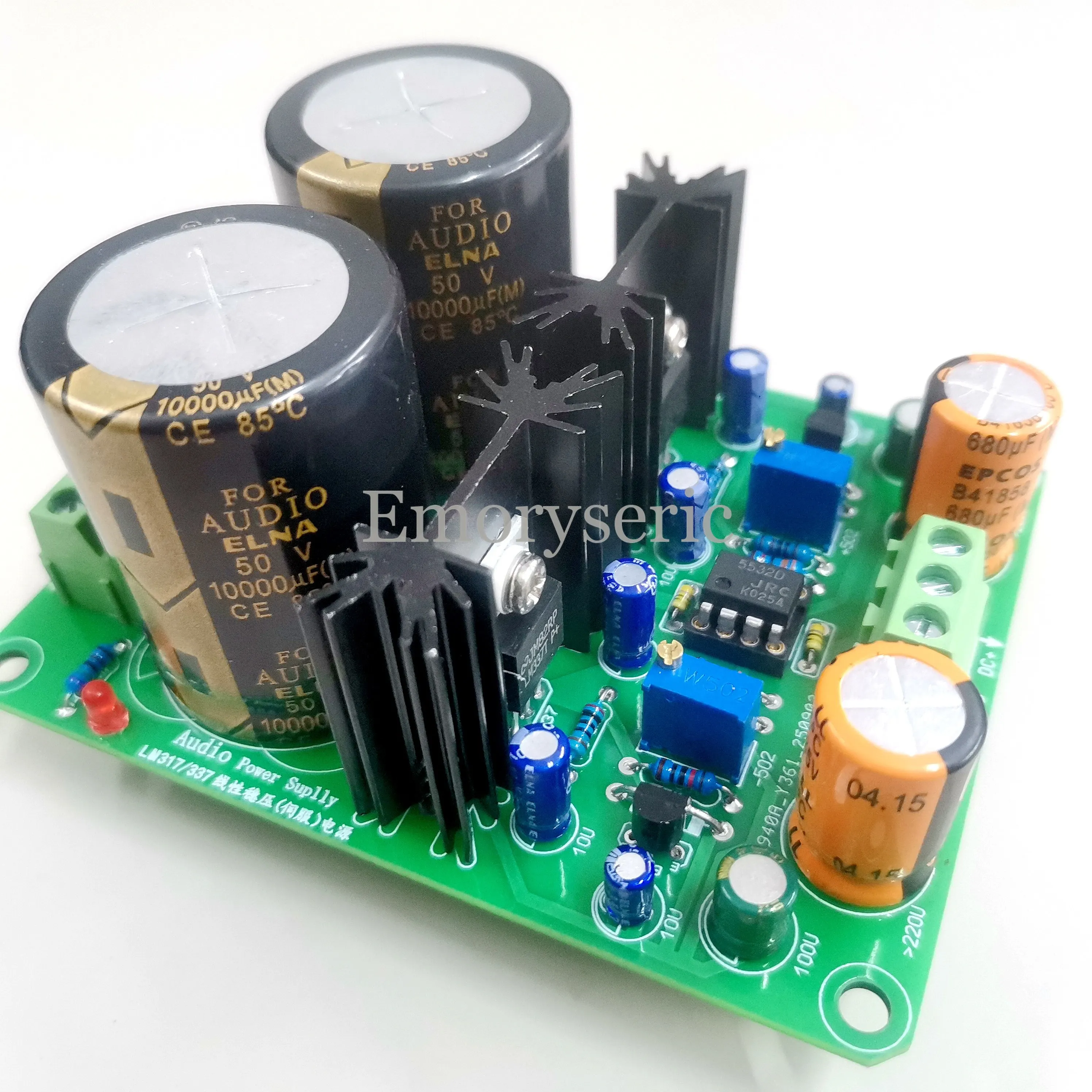 

LM317/337 + LF353 Active Servo Linear Adjustable Regulated Power Supply Board for Preamp & DAC
