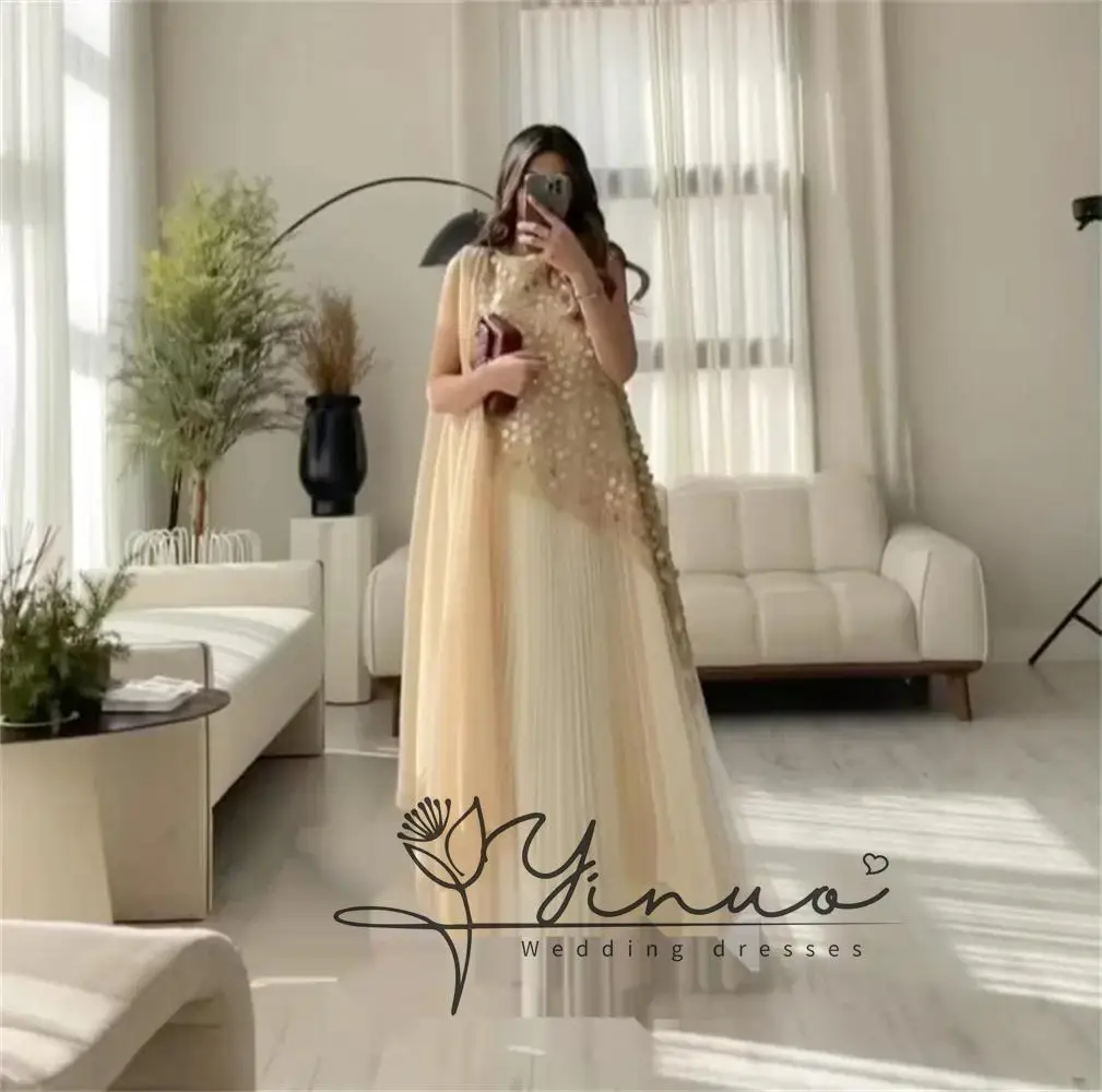 Customized Evening Dresses Woman A-Line Customize Long Wedding Prom Dresses for Special Occasions Formal Gowns for Dubai