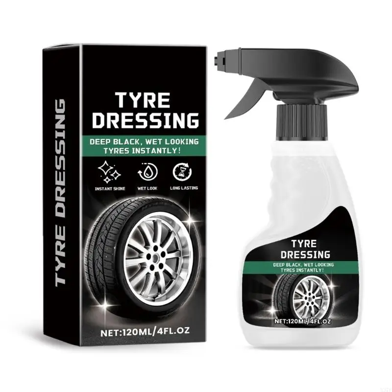 

120 мл Car Tire Coating Laving Lasting Tire High Gloss Agent Reburbishin x37f