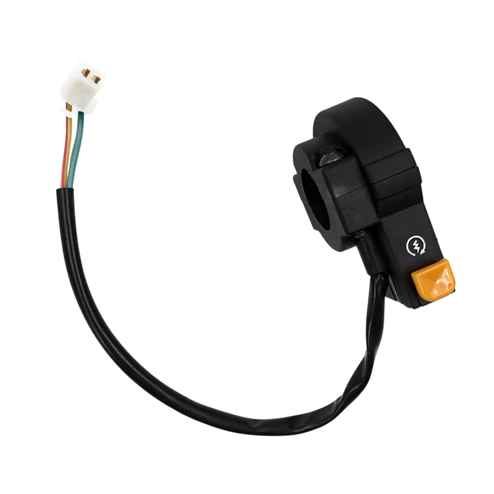 Motorcycle Electric Start Switch Button/start Switch Modification Accessories Black ABS Motorcycle Switch