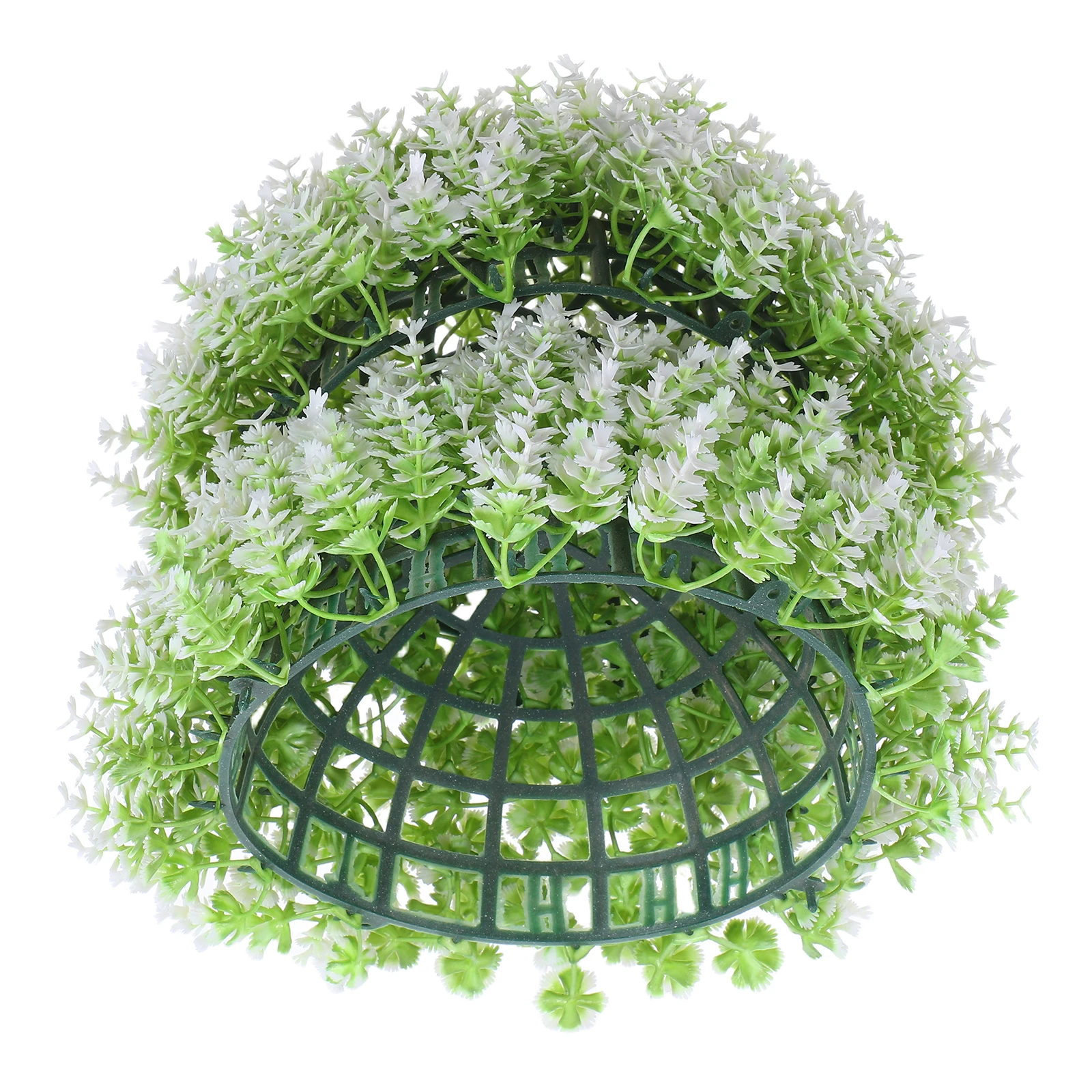 

Artificial Grass Topiary Plants Decorative Balls Round Plant Balls Grass Topiary Ball Artificial Outdoor Hanging Ball Decor