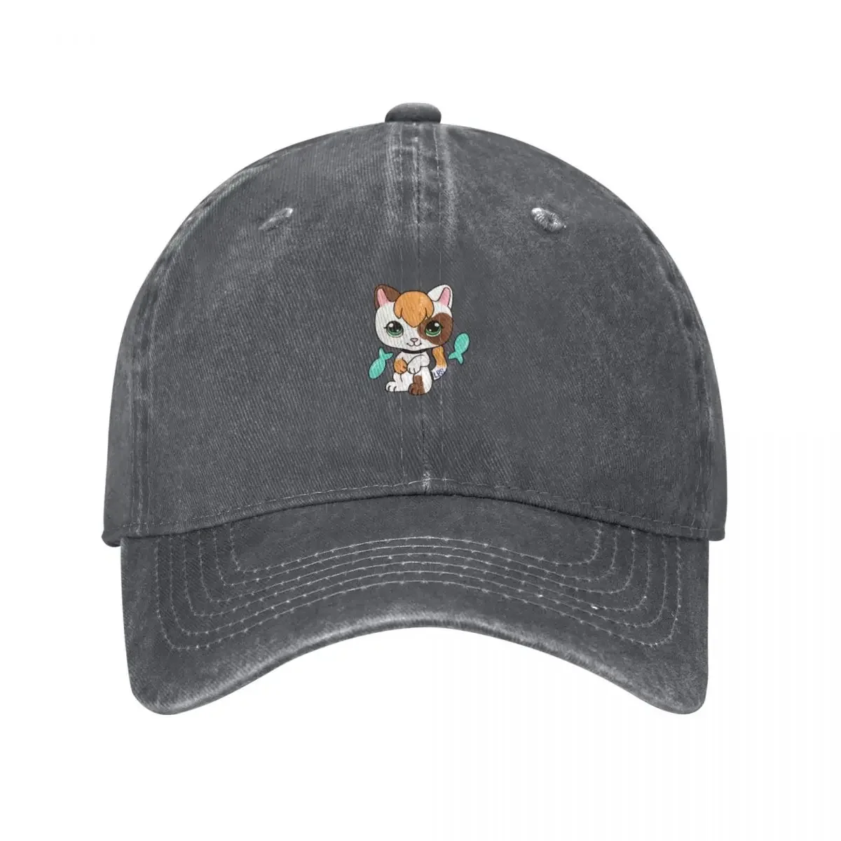

LPS Calico Cat Baseball Cap Fashion Beach Thermal Visor fashionable Women Beach Fashion Men's