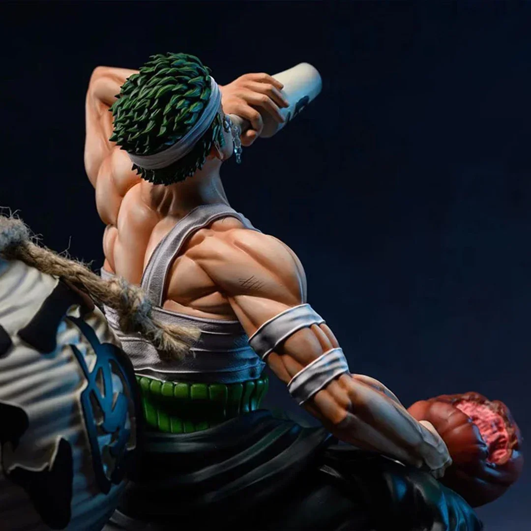 15cm ein Stück Zoro Anime Figur gk verletzt trinken Roronoa Zoro Action figur PVC Statue Modell Figur Ornamente Geschenk Kinderspiel zeug