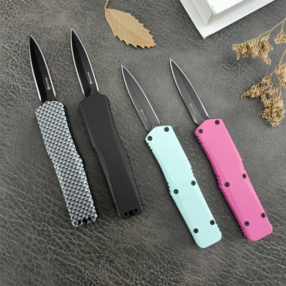 Mini Pocket Folding Knife 440c Blade Zinc Alloy Handles Outdoor Hunting Tactical Knives Camping Safety Utility EDC Tools