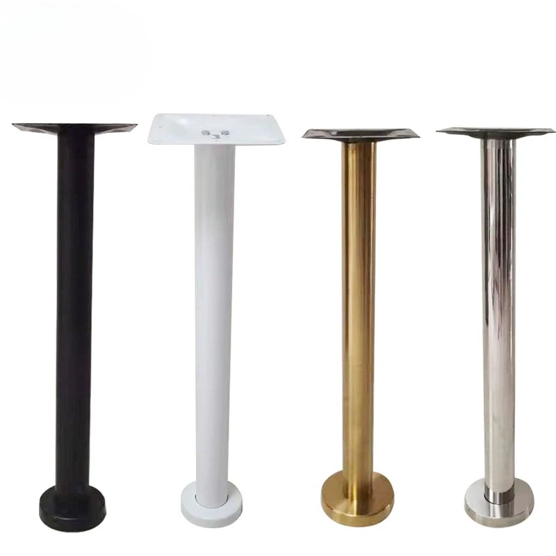

Bar support frame Adjusting support column Wrought iron table legs Dining Metal table feet Desk fixed wooden tripod