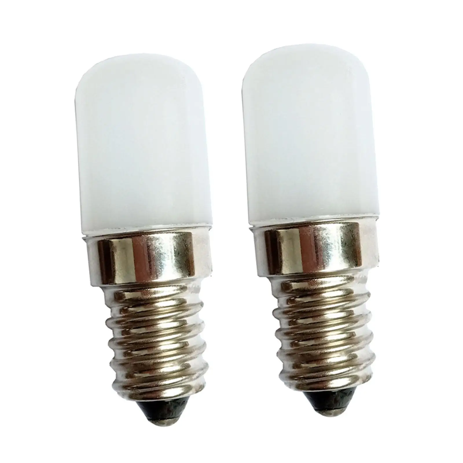 2x E14 6500K Professional Replaces Spare Parts Refrigerator Cabinet Light for Refrigeration Refrigerator Kitchen Home Spare Part