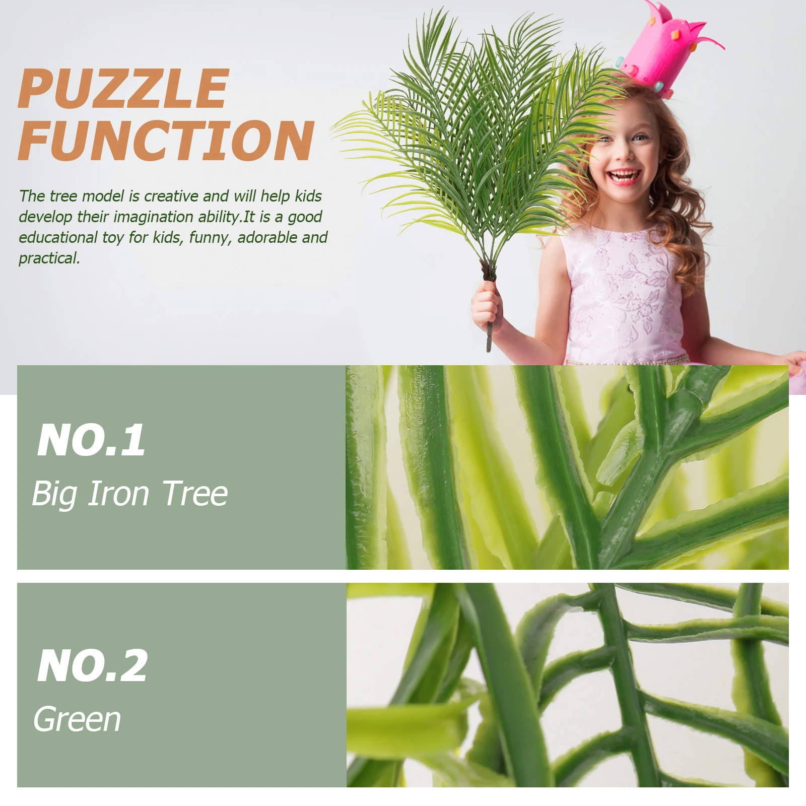 

1pc Plastic Sand Table Adornment Hawaiian Party Decoration Miniature Tree Ornament Artificial Outdoor for Home