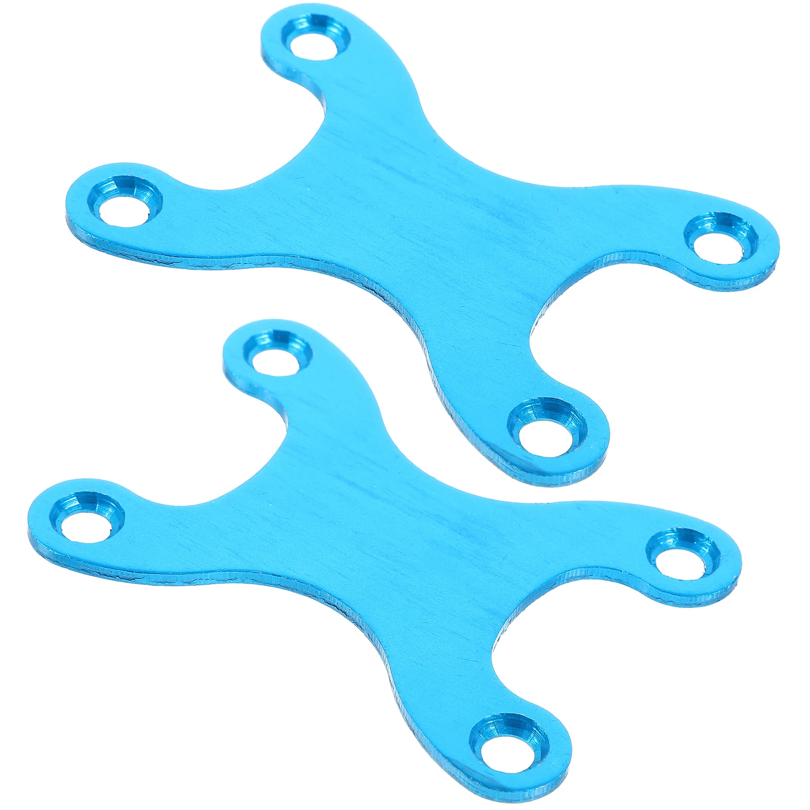 2 Pcs Skateboard Bridge Convenient Gasket Portable Support Household Accessory for Aluminum