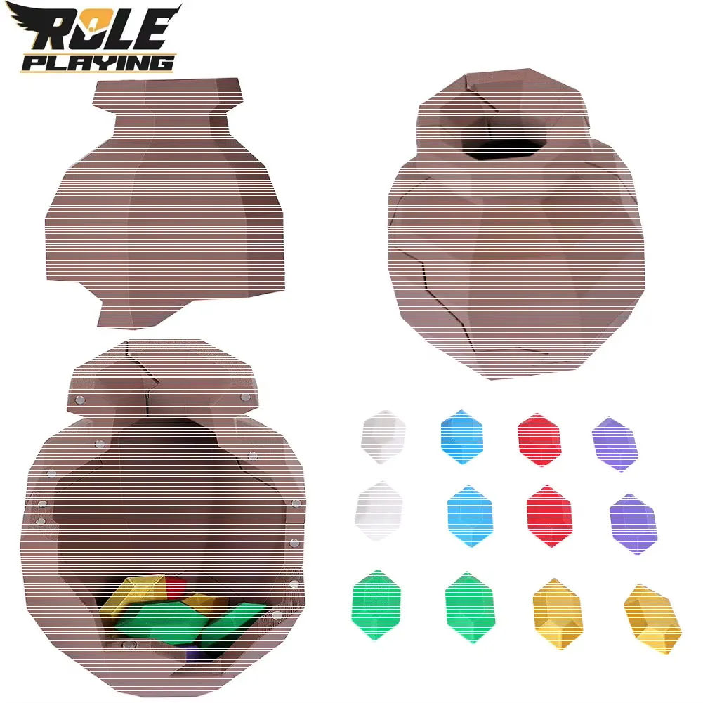 

Link Cosplay Rupy Jewel Ornament Rupee Pot Props Breath of the Wild Disguise Collection For Game Fans Halloween Accessories Prop