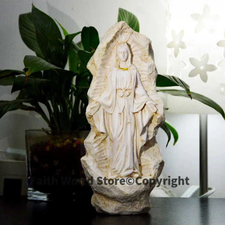 Special Offer -BEST gift Catholicism Christianity Immaculate Conception of Mary Holy Mary Mother of God art statue-24CM TALL