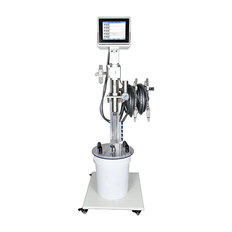 Electric Single Component Semi-Automatic Glue Filling Machine Dispenser for Cold and Hot Melt Silicone Glue Paper Packaging