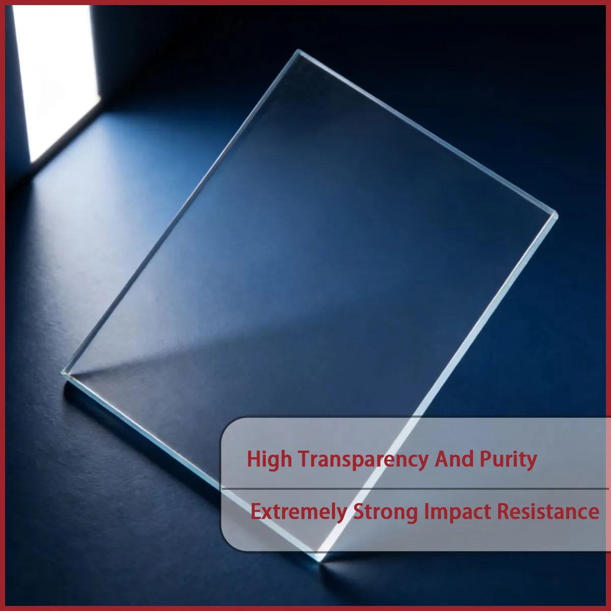 Thick 0.5-5mm High Transparent PC Polycarbonate Board Is Used for Skylights, Carports, Instrument Protective Covers, Etc
