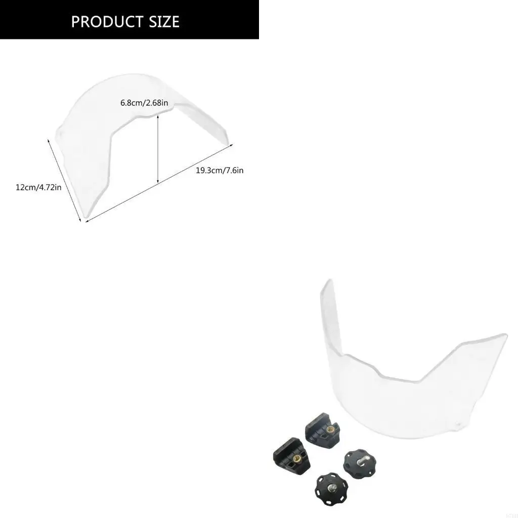 

Clear Football Helmets Visors, Eye Helmets Shield for Kids and Adults