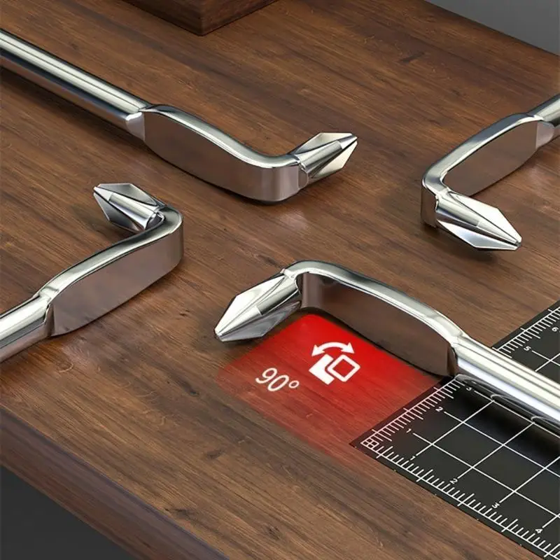 P82E Professional Z Elbow ไขควงเครื่องมือซ่อมแซมเครื่องมือสำหรับการปรับปรุงบ้าน