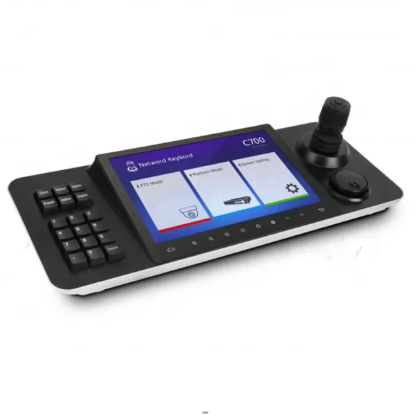 Hot Android6.0 Network Cctv System With 10.1 Inch Touch Screen Keyboard For Ptz Cameras Ip Joystick Controller