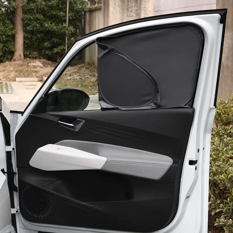 

Для Volkswagen ID.3 2021-настоящее время автомобиля, черное окно, солнцезащитный козырек, авто, защита от УФ-лучей, теплоизоляция, защитная крышка, аксессуар для интерьера