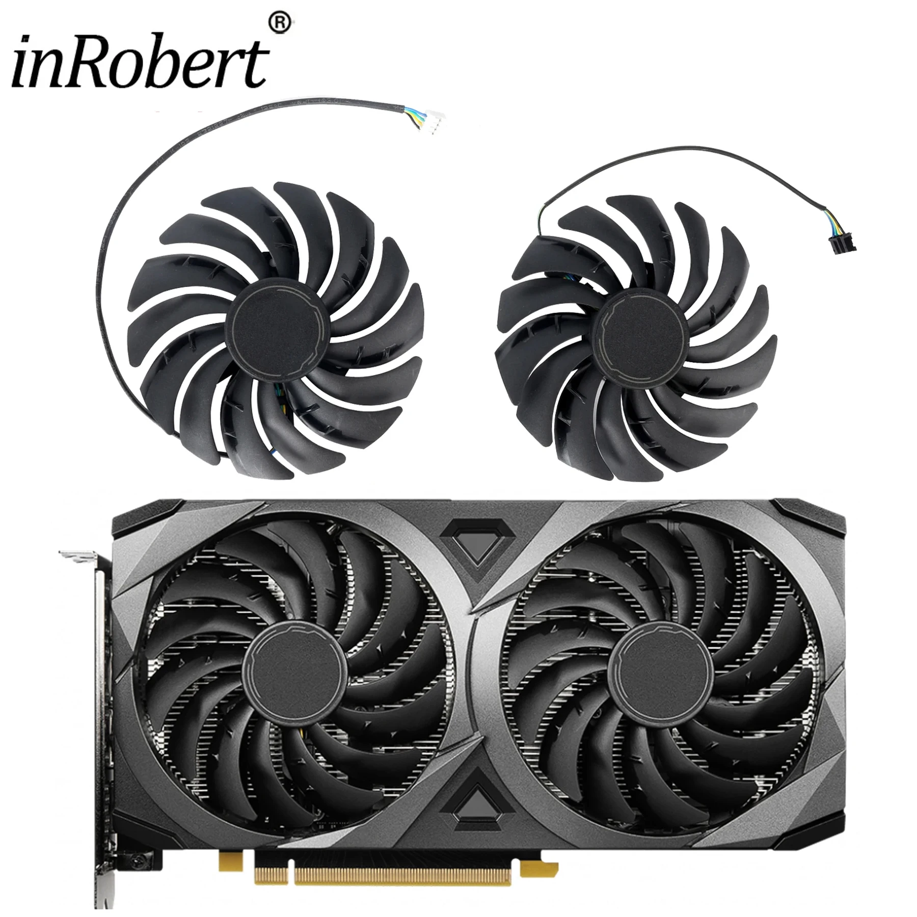 95mm PLD10010S12HH chłodzenia wentylator graficzny dla MSI RTX 3070 3060 3060Ti VENTUS 2X OC wentylator chłodnicy karty graficznej