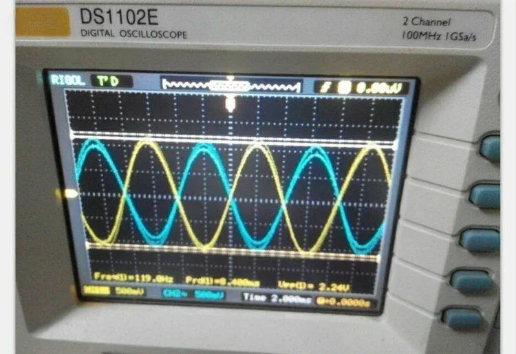 Dual left and right channel independent processing subwoofer / filter front effect tone board ultra refined design time limit