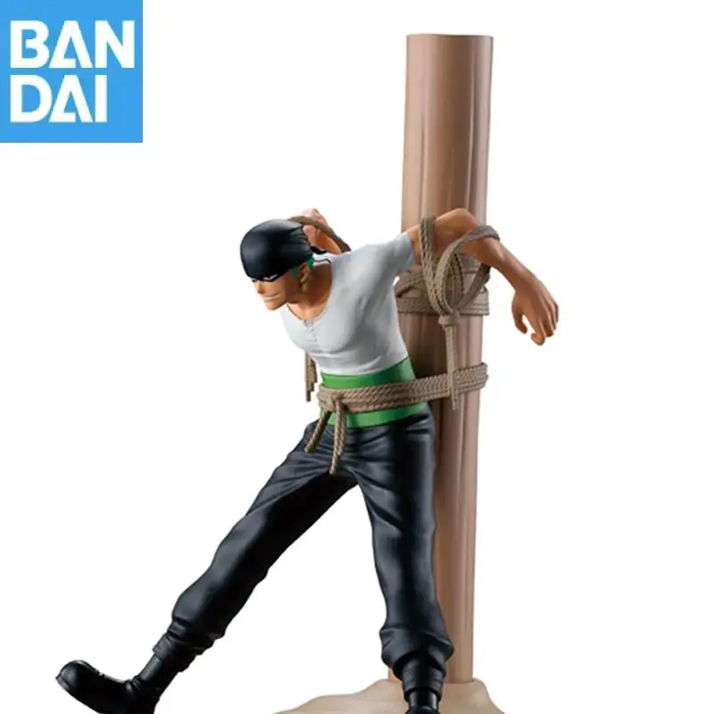 

Genuine Bandai Namco Banpresto One Piece Roronoa Zoro Phone Stand Pen Holder Without Pen Anime Figure Model Collector Toy Gift