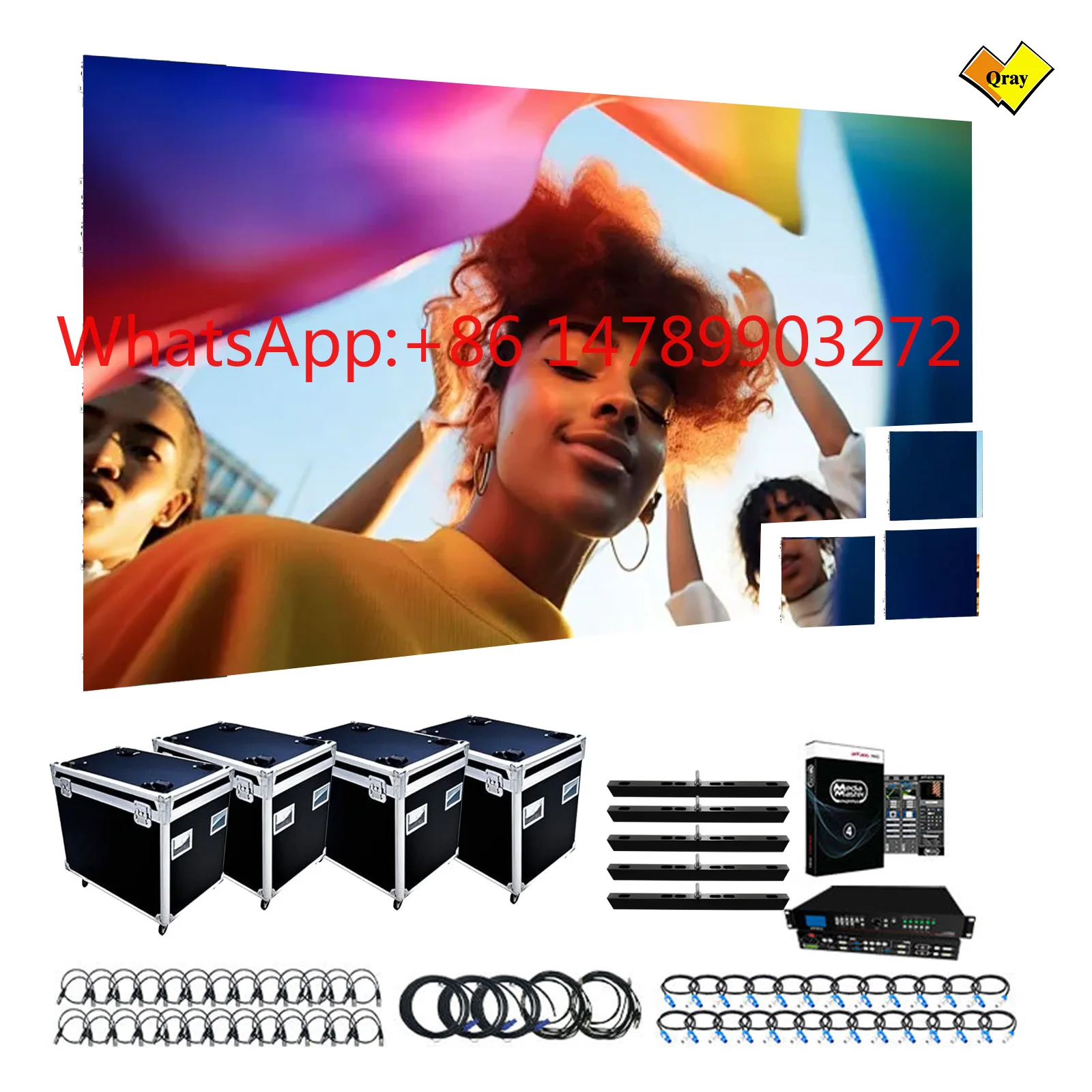 Foldable Led Poster Screen P1.86 Portable Customized Full Color Welcome Display for Shopping Mall & Conference Room Advertising
