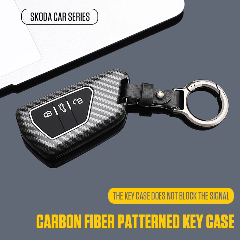 Car Key Cover Case Fit For Skoda Octavia, Superb, Kodiaq, Rapid, Spaceback, Karoq Car Remote Key Protective Shell