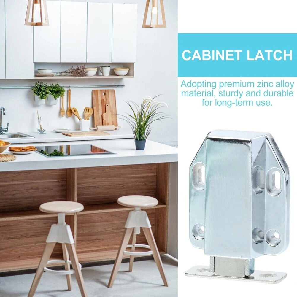 Practical Cabinet Door Catch Lock Catch Release Magnetic To Open Cabinet Lock Cupboard Push Magnetic Push To Open