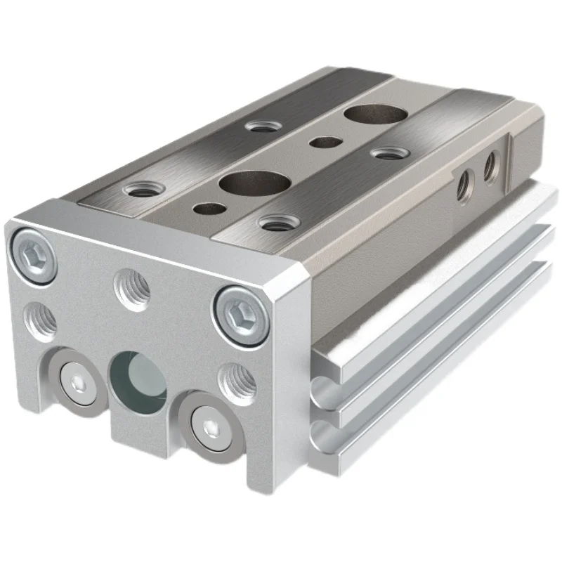 MXQ8 MXQ8L SMC Type 10-75 A AS AT B BS BT MXQ Table Dual Rod Rail Slide Air Pneumatic Cylinder