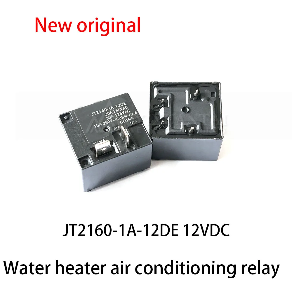 5pcs~10Pcs JT2160-1A-12DE 12VDC Water heater air conditioning relay 4-pin 30A