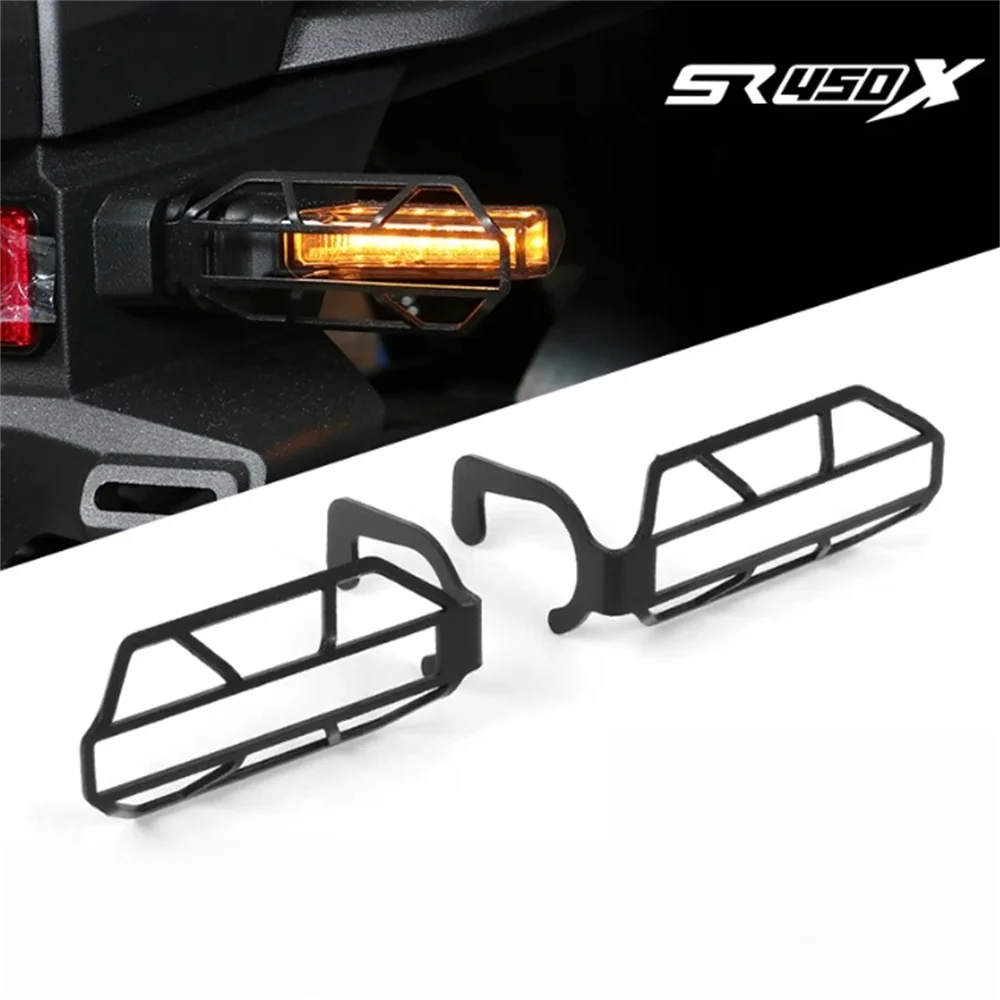 For Voge SR450X LX400T rear turn signal lampshade modification turn signal lamp decorative cover tail lampshade protective net