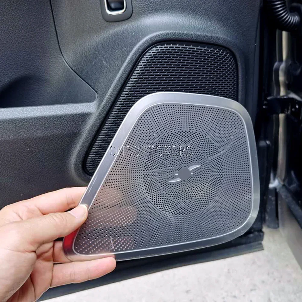 NEW For Mercedes Benz A B CLA GLB GLA Class AMG W177 W247 C118 X247 H247 Car Accessories Door Dashboard Audio Speaker Cover Trim