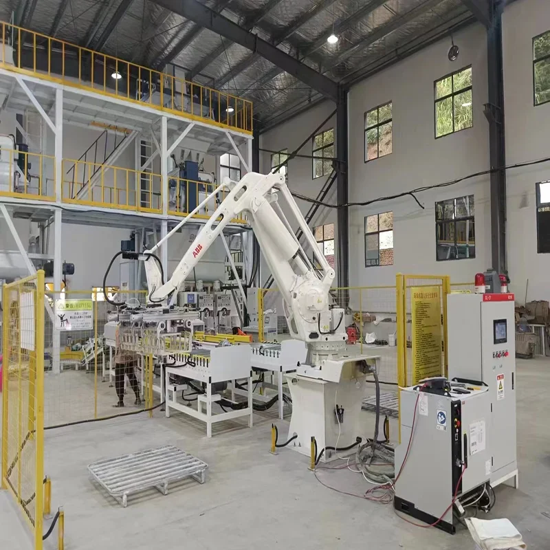 4 Axis Robotic Arm Robot Palletizing System Palletizer palletizing Machine