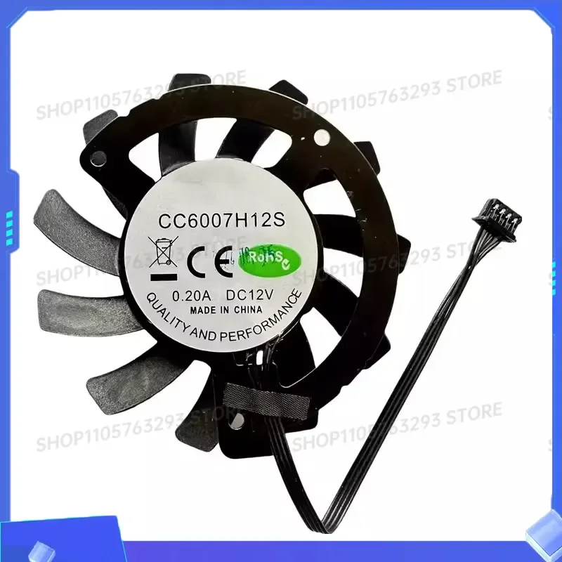 for Mechanical Revolution Unbounded S-2331 Mini Host Cooling Fan CC6007H12S 1PC New Replacement CPU Cooler