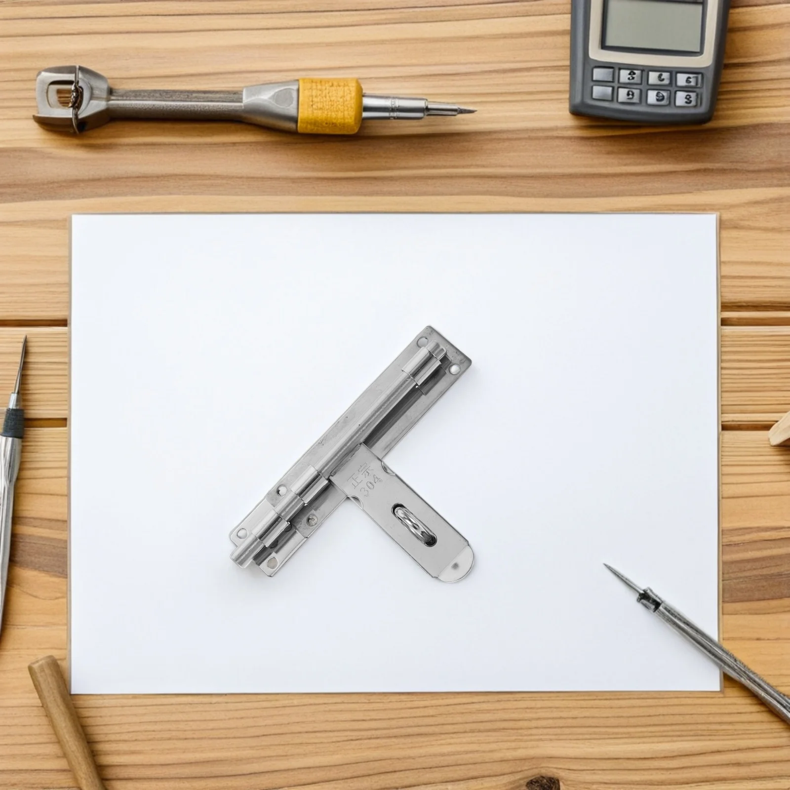 

Heavy Duty Stainless Steel Slide Bolt Latch Lock for Outdoor Garden Gate Barn Door Security French Door Latch Sliding Bolt Lock