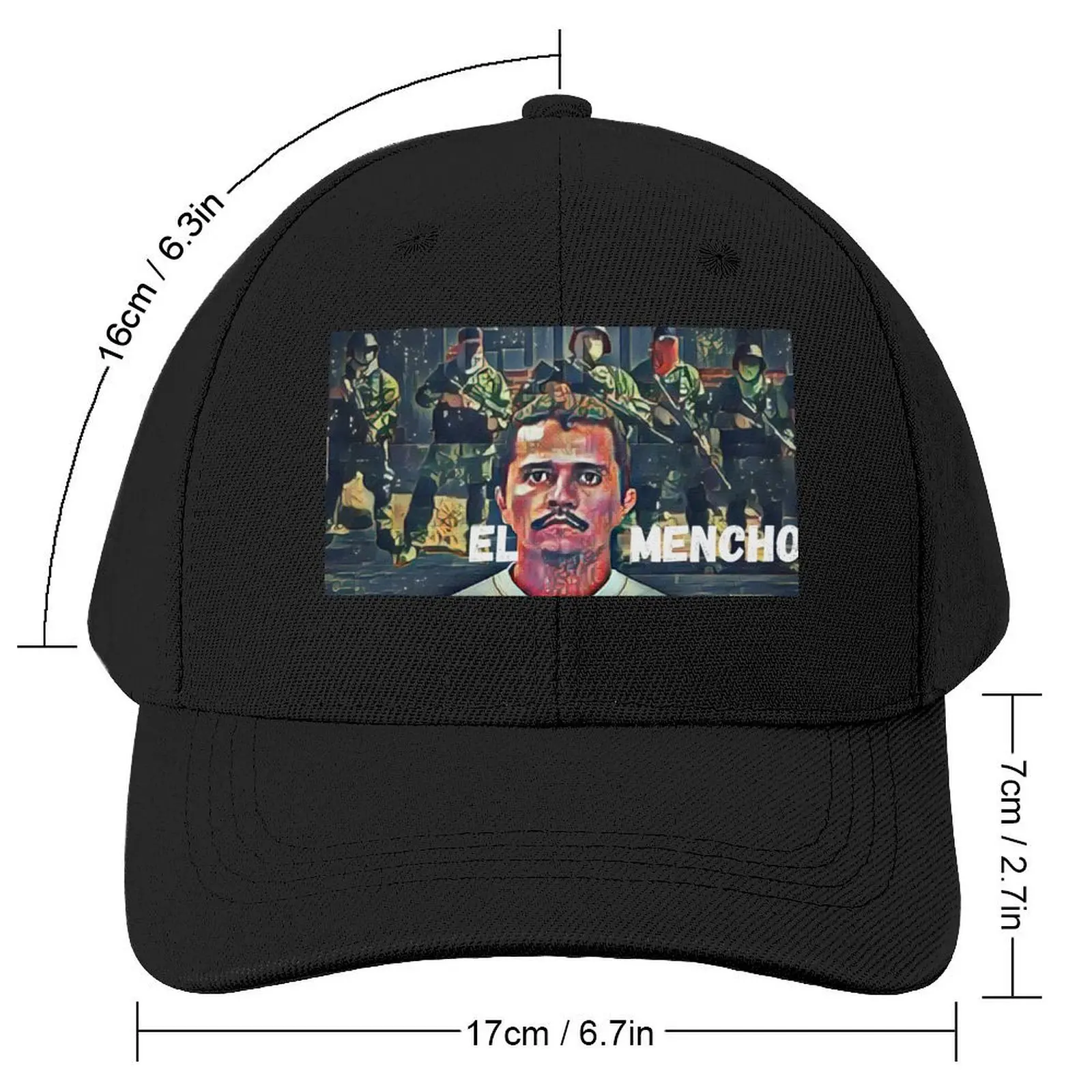 El Mencho- The real narco Baseball Cap sun hat Brand Man cap Luxury Cap custom Hat Man Women's