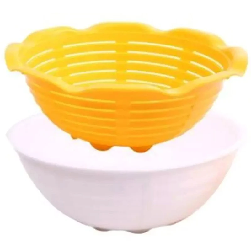 Promotion! Plastic Fermentation Basket Bread Proofing Basket Kitchen Sourdough Basket