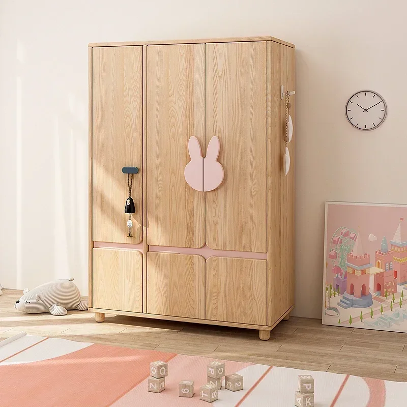 Cute Girls Wardrobe Bedroom Storage Japanese Apartment Kawaii Wardrobe Cupboard Clothes Szafy Do Sypialni Furniture