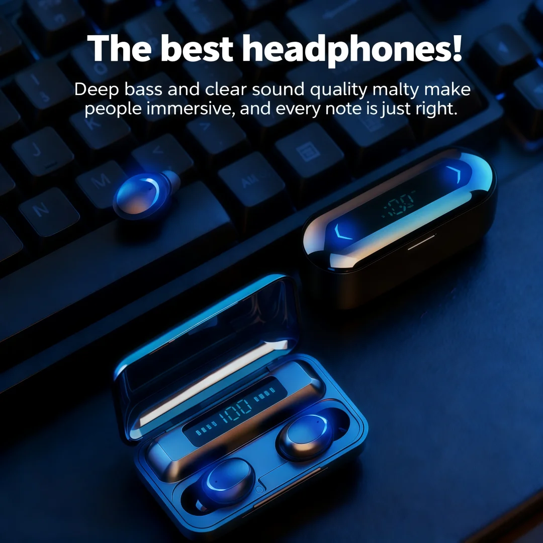 New F9 Bluetooth He… - image