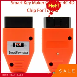 Smart Key Maker OBD For Toyota for 4D and 4C Chip OBD2 TRANSPONDER Auto Key Programmer For Toyota 4D Chip OBD 2 KeyMaker
