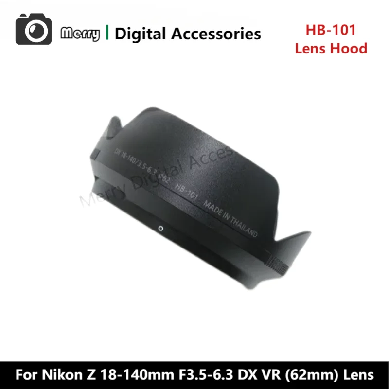 New Original Genuine Front Lens Hood HB-101 For Nikon NIKKOR Z 18-140mm F3.5-6.3 DX VR(62mm)Lens  Z18-140/3.5-6.3 18-140/3.5-6.3