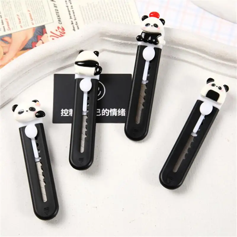 Portable Kawaii Mini Pocket Art Utility Knife Express Box Knife Paper Cutter Craft Wrapping Unpacking Express Paper cutting