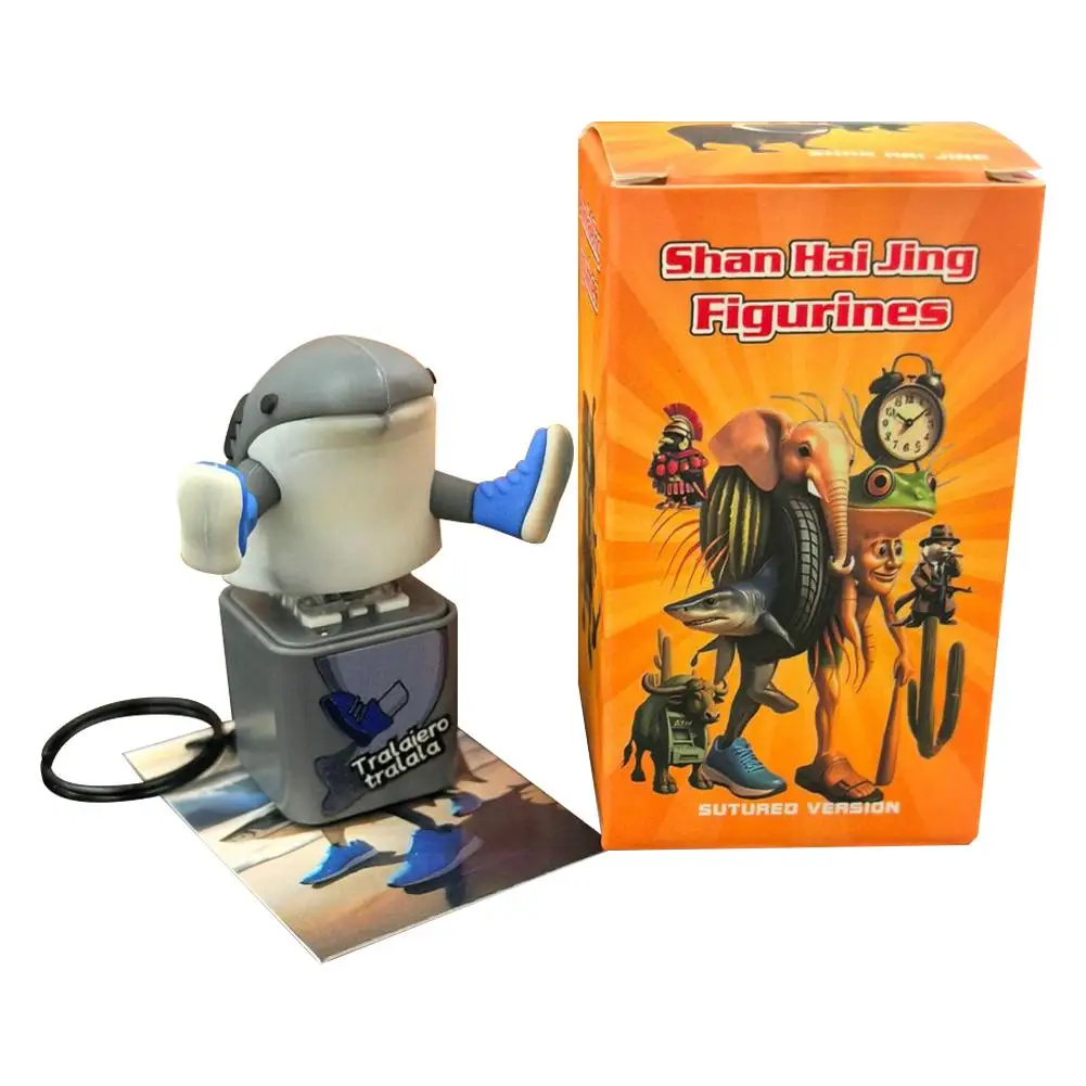 Tung Tung Sahur Stickman, modelo de adorno de escritorio, prensa peculiar creativa, juguetes para aliviar el estrés, adornos, juguetes con sonido