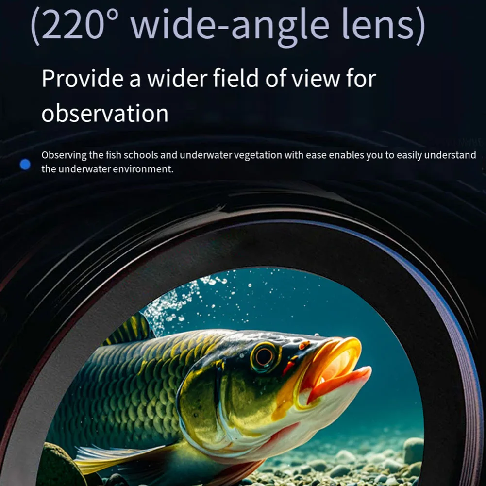 Underwater Observation Underwater Camera Fishing Equipment Fishing Rope 220 Wide Angle Lens Dual Use Day And Night