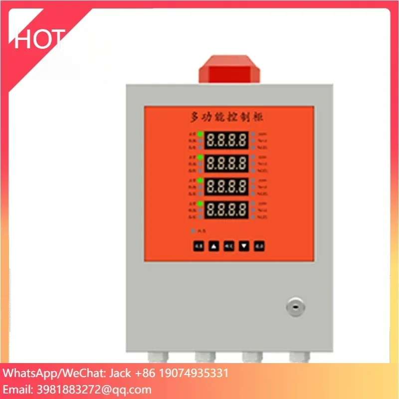 Panel Kontrol Alarm Gas Multi-saluran 3Q untuk Detektor Kebocoran Gas Sebagai Sistem Deteksi di Pabrik Stok