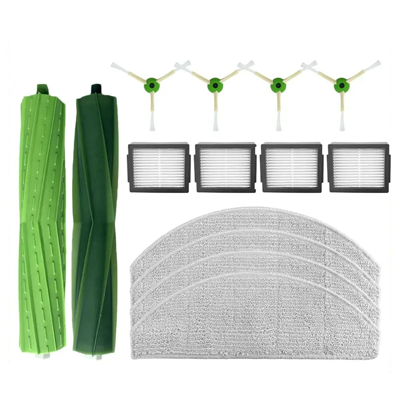 

A43F-For Irobot Roomba Combo J5 / J5 Plus / J557020 Roller Side Brush Filter Mop Cloths Rag Robot Vacuums Accessories Part